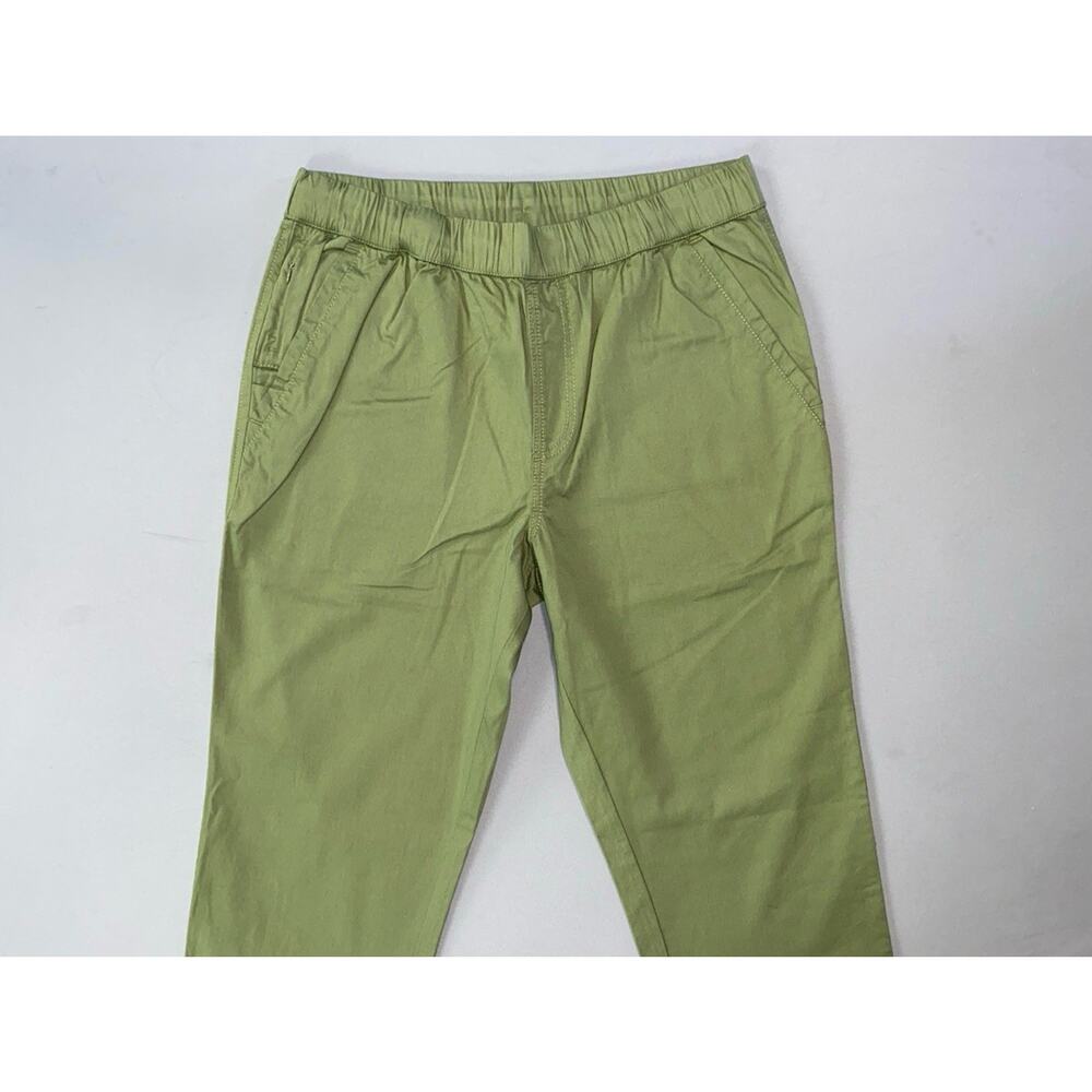 Pact Men's Pull On Lightweight Organic Cotton Canvas Jogger Pants. Men's S. New.
